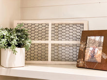 Load image into Gallery viewer, Farmhouse style window hanger