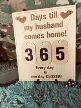 Load image into Gallery viewer, Military Deployment Countdown