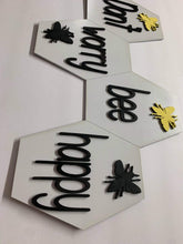 Load image into Gallery viewer, Don't Worry Bee Happy Sign