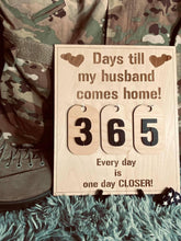 Load image into Gallery viewer, Military Deployment Countdown
