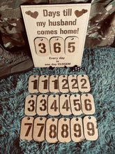 Load image into Gallery viewer, Military Deployment Countdown