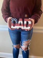 Load image into Gallery viewer, American Flag Dad, Papa, Grandpa