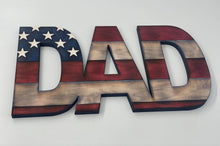 Load image into Gallery viewer, American Flag Dad, Papa, Grandpa