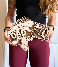 Load image into Gallery viewer, Bass Father's Day Sign