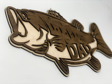 Load image into Gallery viewer, Bass Father's Day Sign