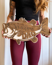 Load image into Gallery viewer, Bass Father's Day Sign