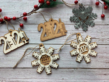 Load image into Gallery viewer, 2021 Vaccine Funny Ornaments