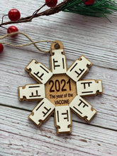 Load image into Gallery viewer, 2021 Vaccine Funny Ornaments