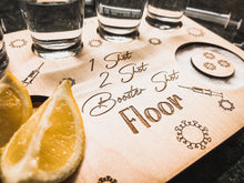 Load image into Gallery viewer, One Shot-Two Shot-Booster Shot-Floor-Tequila Tray