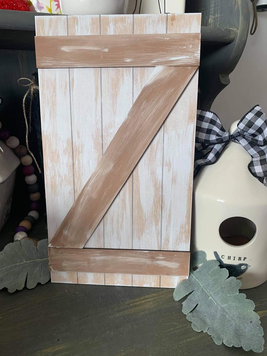 Barn Door Shutter Decor