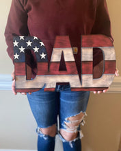 Load image into Gallery viewer, American Flag Dad, Papa, Grandpa
