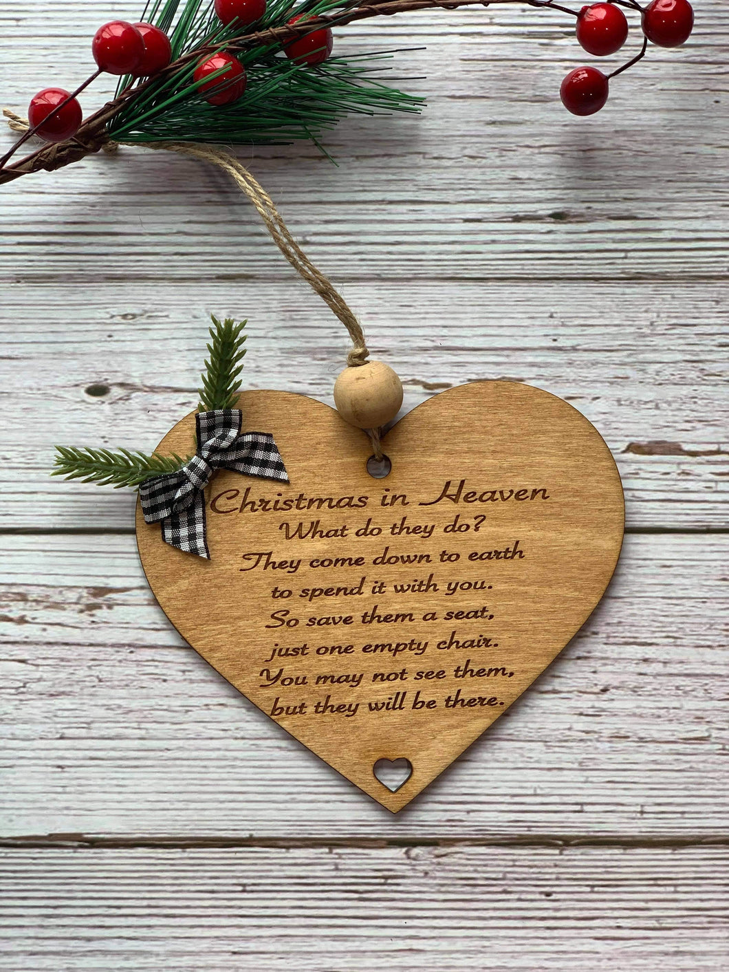 Christmas in Heaven Ornament
