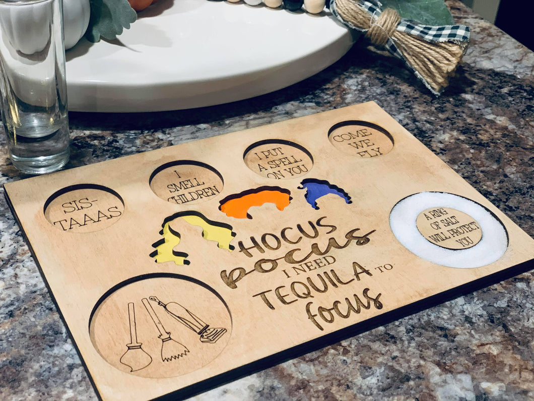 Hocus Pocus Tequila Tray