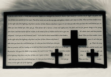 Load image into Gallery viewer, Wooden Crosses Sign
