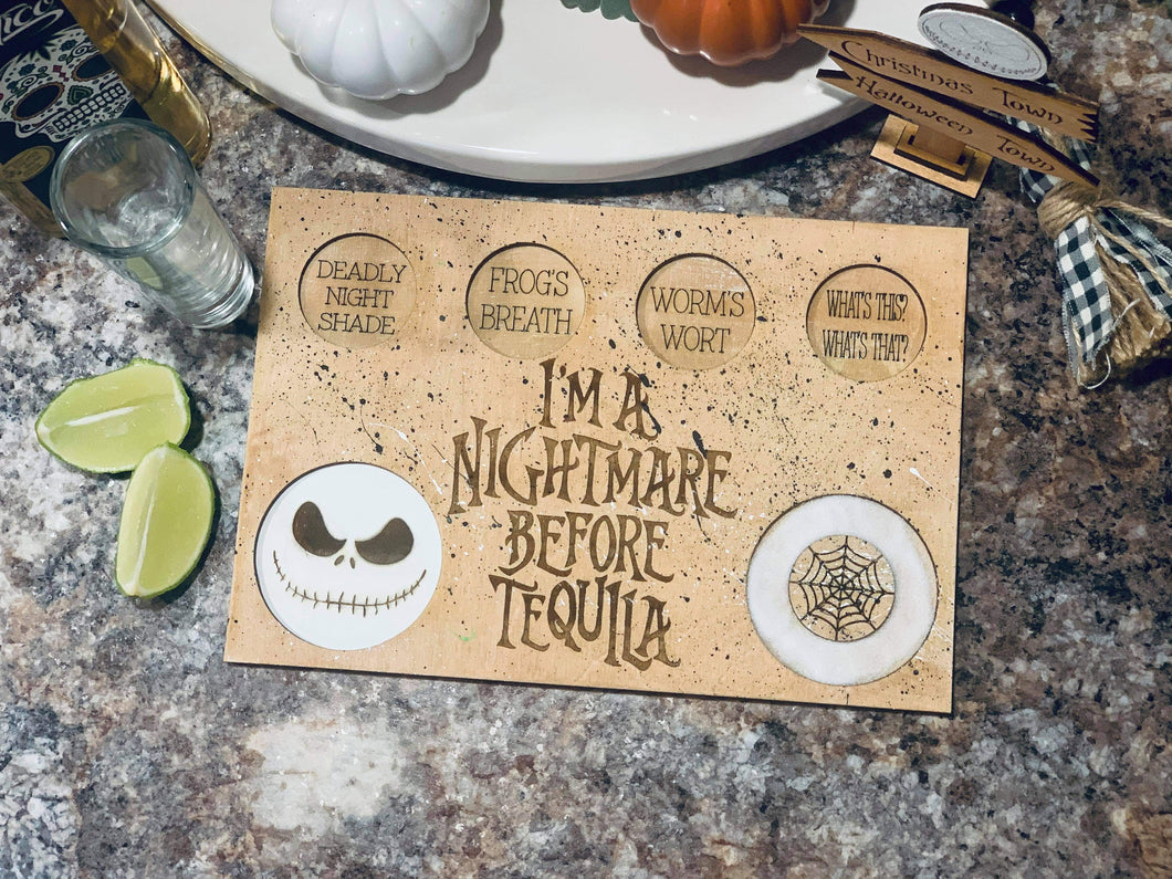 Nightmare Tequila Tray